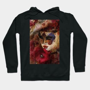 Grand Masquerade Mask, Mistress Watching Hoodie